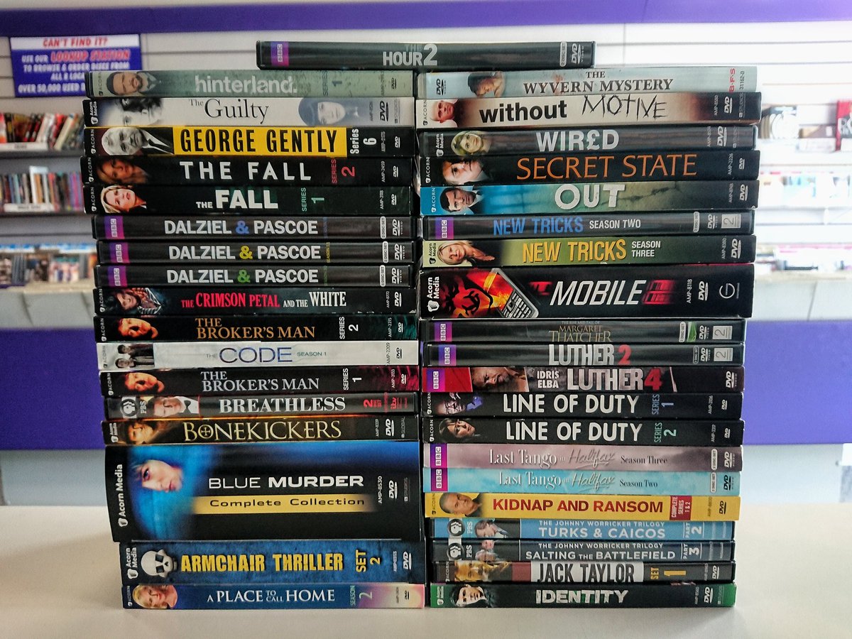 dejavudiscs's tweet photo. All just released #BritishTV
#BritishTVShows #UsedDVDs https://t.co/mT8Y4ZIX9W