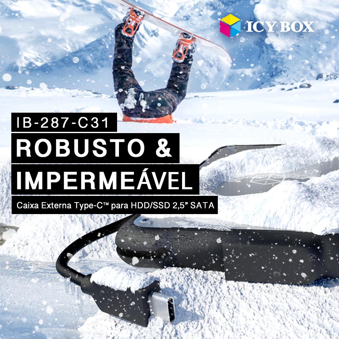 ICYBOXIberia's tweet photo. Para aqueles que o mundo é a sua casa e não querem abrir mão do espaço de armazenamento, o ICY BOX IB-287-C31 é a solução perfeita! Esta caixa externa para HDD/SSD SATA de 2,5" protege os dados contra poeiras e pingos de água (IP66) #deixachover #icybox #icyboxiberia #SSD https://t.co/foqJ9PO0K2