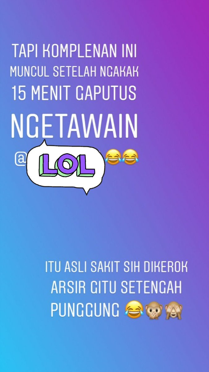 annisa_rianti's tweet photo. Malem2 denger cerita berfaedah. Aku tetep rahasiakan identitas, ga enak soalnya https://t.co/ve8jfxk9Gd