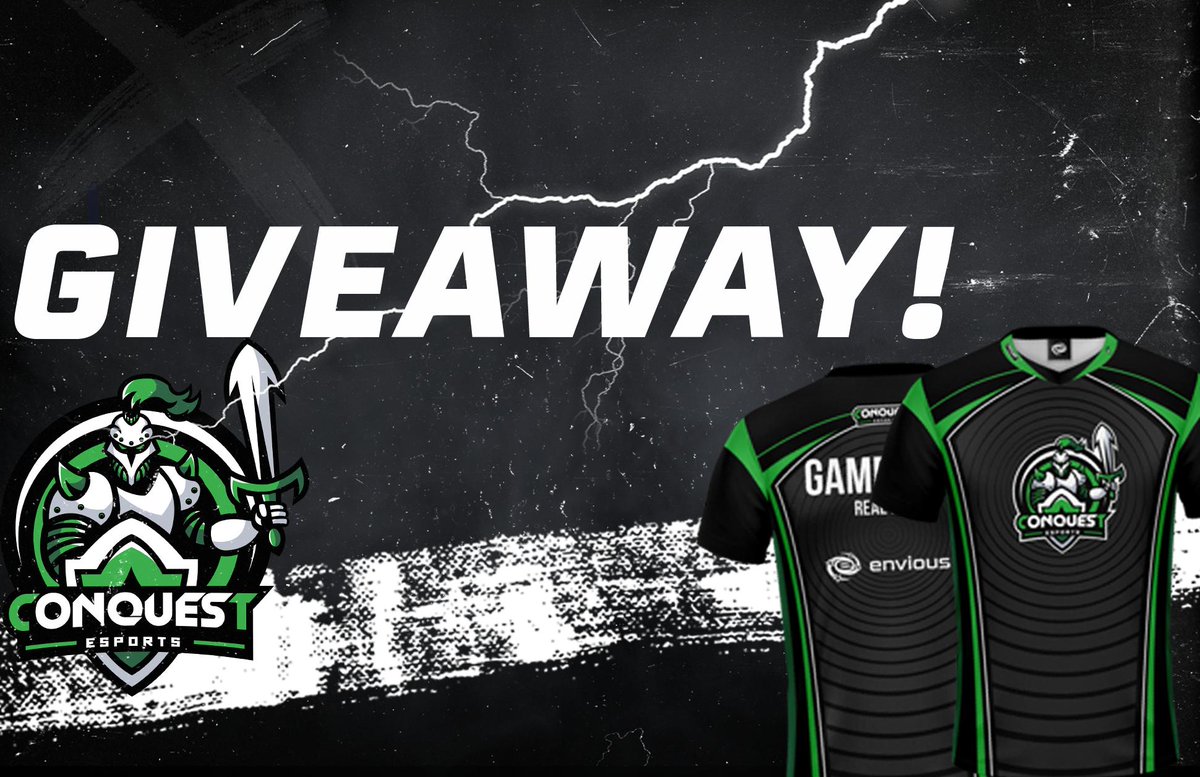 EsportsConquest's tweet image. Good morning #ConquestFam 💚

It&apos;s the start to another week so why not kick it off with a giveaway! 

RT &amp;amp; follow us and @Tea_Tyy for your chance to win your very own custom Conquest Jersey from @EnviousUS, the winner will be picked April 15, 12:00PM CST!