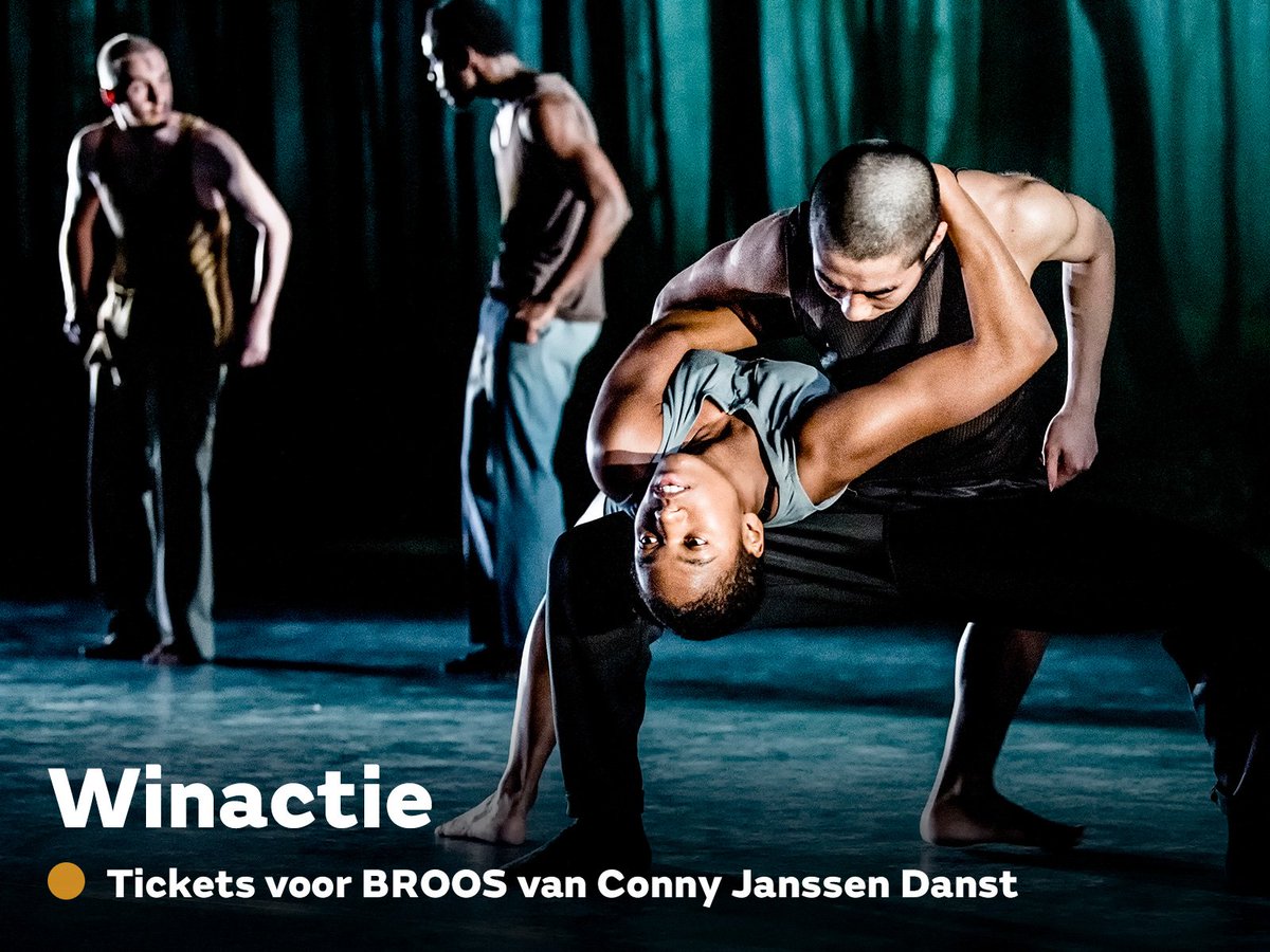 Je maakt nu kans op tickets voor BROOS, de nieuwste voorstelling van Conny Janssen Danst. Over ouderdom, jeugd en de breekbaarheid van het leven. Winactie: bit.ly/Winactie_BROOS