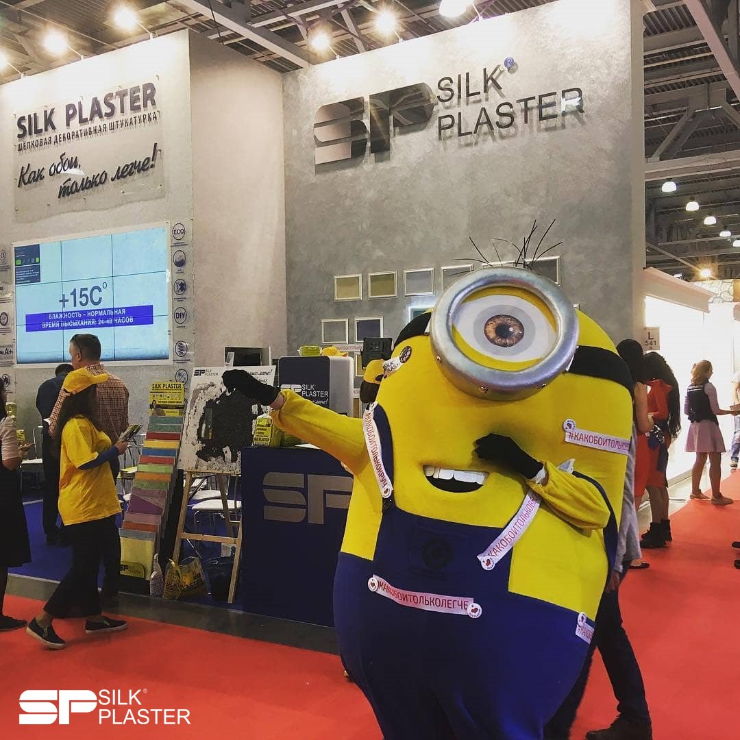 🔔🔥💖 SILK PLASTER la expoziția "MosBuild 2019" în Moscova / Rusia

🌐 plasters.ru
🌐 silkplaster.eu

#exhibition #Russia #Moscow #MosBuild2019 #liquidwallpaper #decorativeplaster #newbusiness #cooperation #SILKPLASTER
