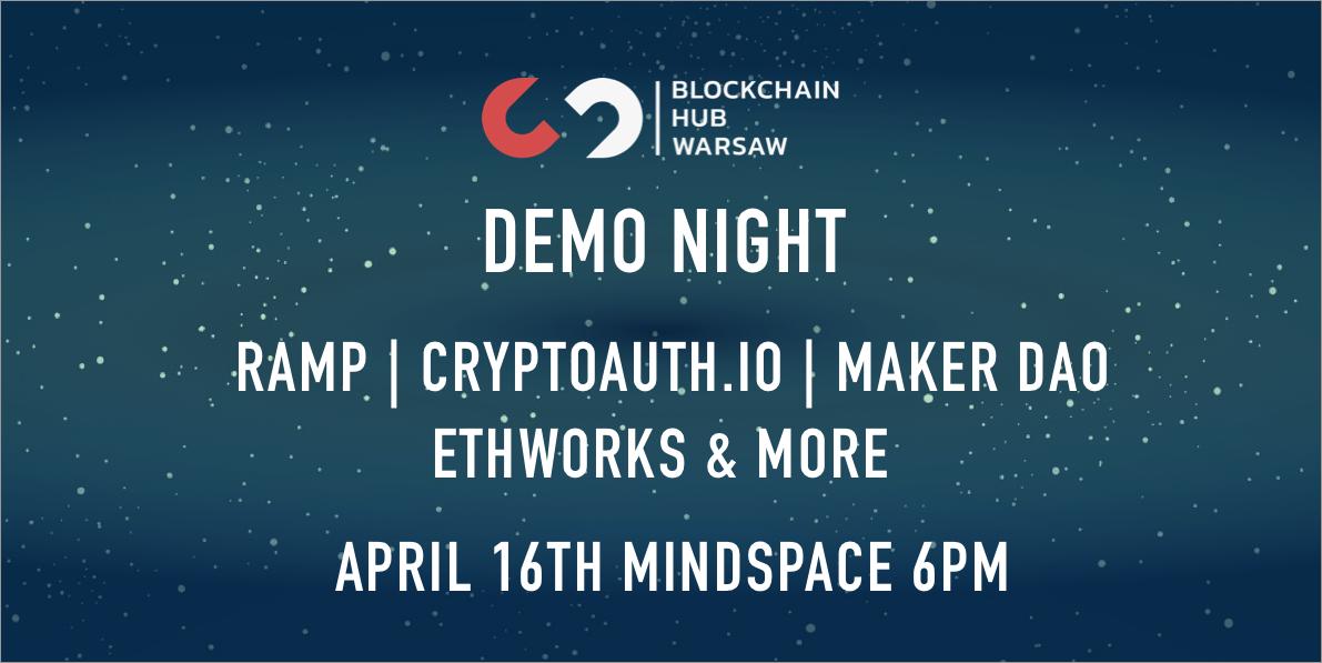 It’s our great pleasure to invite you to Blockchain Hub’s very first Demo Night! If you want to update yourself on the newest, dopest projects from Warsaw’s blockchain scene, make sure to write this one down 📅 🔥
meetup.com/pl-PL/Blockcha…