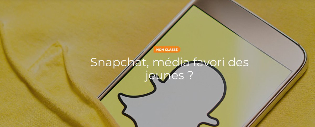 mediafactory_fr's tweet photo. [DECRYPTAGE] Retour sur le phénomène Snapchat, ce réseau social considéré comme le média favori des jeunes ! #SciencesCom #Audencia #Mediafactory 
https://t.co/PwIAT85yJ2 https://t.co/KIOTMM7jRF