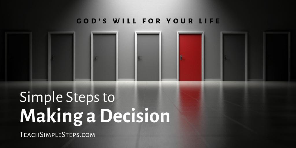 StepsTeach's tweet photo. Sometimes a decision can send you into a tailspin because it’s just too much. Here are four Simple Steps to making a decision:
#teachsimplesteps #decisionsdecisions #makingadecision #biblicalthinking #biblicaltruth
https://t.co/PTYAHk9Y52 https://t.co/y8afh3tS1D