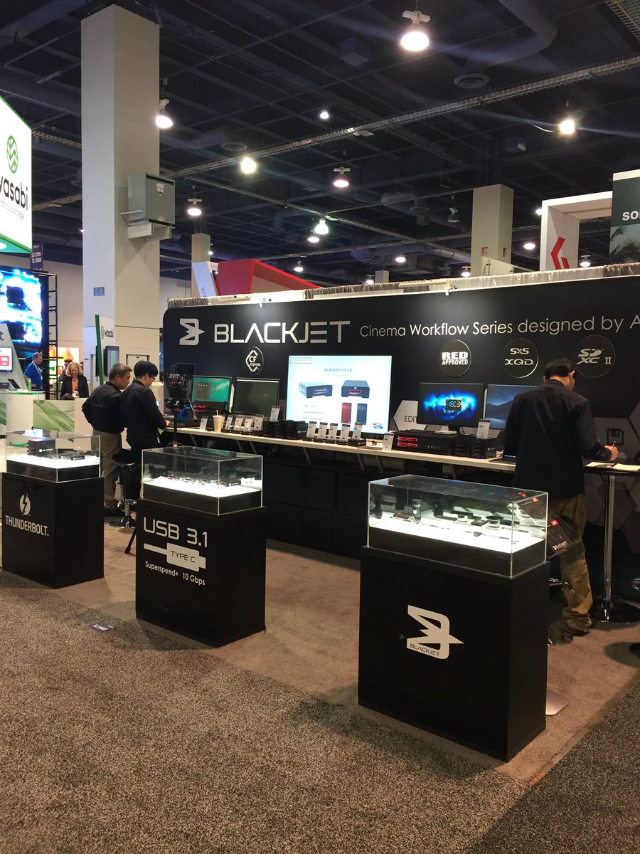 AtechFlash's tweet photo. Are you at the NAB Show? Stop by our booth and say hi! 👋🏼 
Booth #SL14605

#NABShow #SpottedAtNAB #BoostYourWorkflow #lasvegas #nab2019 #thunderbolt3 #macbookpro #workflow https://t.co/dD4LzG1RfK