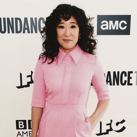 KillingEveIcons's tweet photo. Jodie Comer and Sandra Oh icons at the #AMCSummit. https://t.co/UOZ2C4EHKD