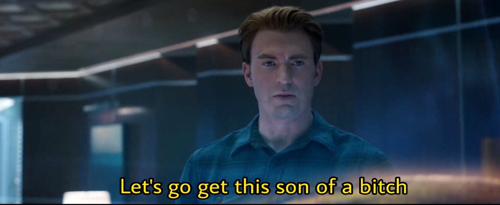 CapitanStarLord's tweet photo. Se está volviendo salvaje. #Endgame https://t.co/NjS8cZEQD7