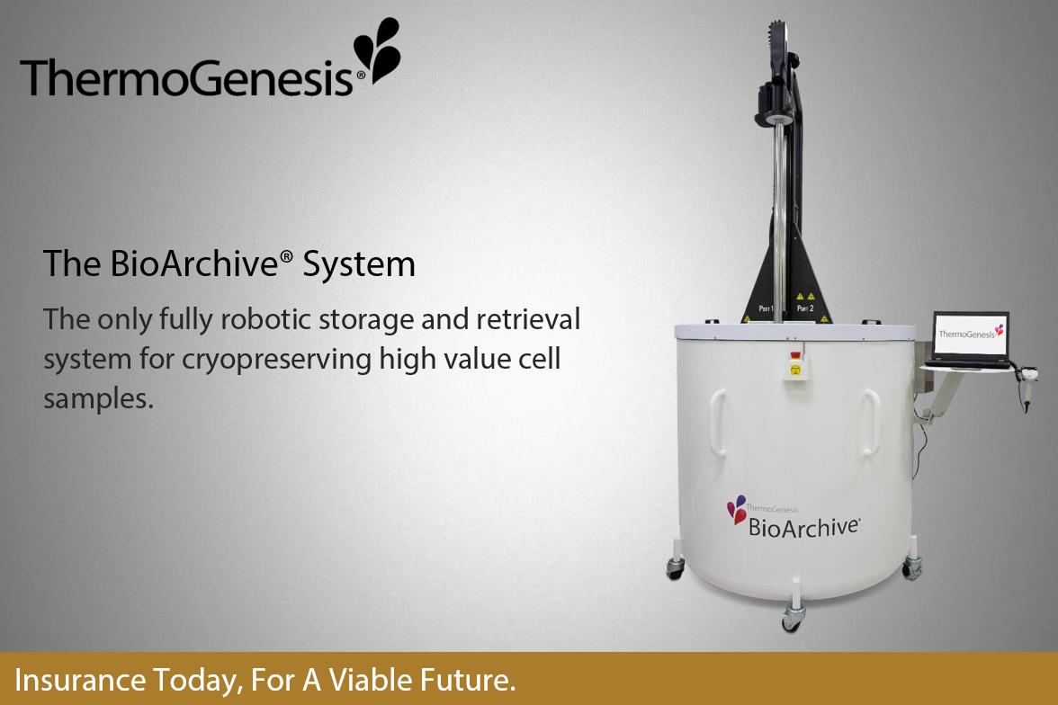 ThermoGenesis's tweet photo. Did you know that ThermoGenesis offers products for closed-system ficoll-free processing, cell washing/concentrating, #cordblood and bone marrow processing, novel #cellselection technology, and a pretty neat robotic storage/retrieval system for cryopreservation? https://t.co/qmOAdjBBEE