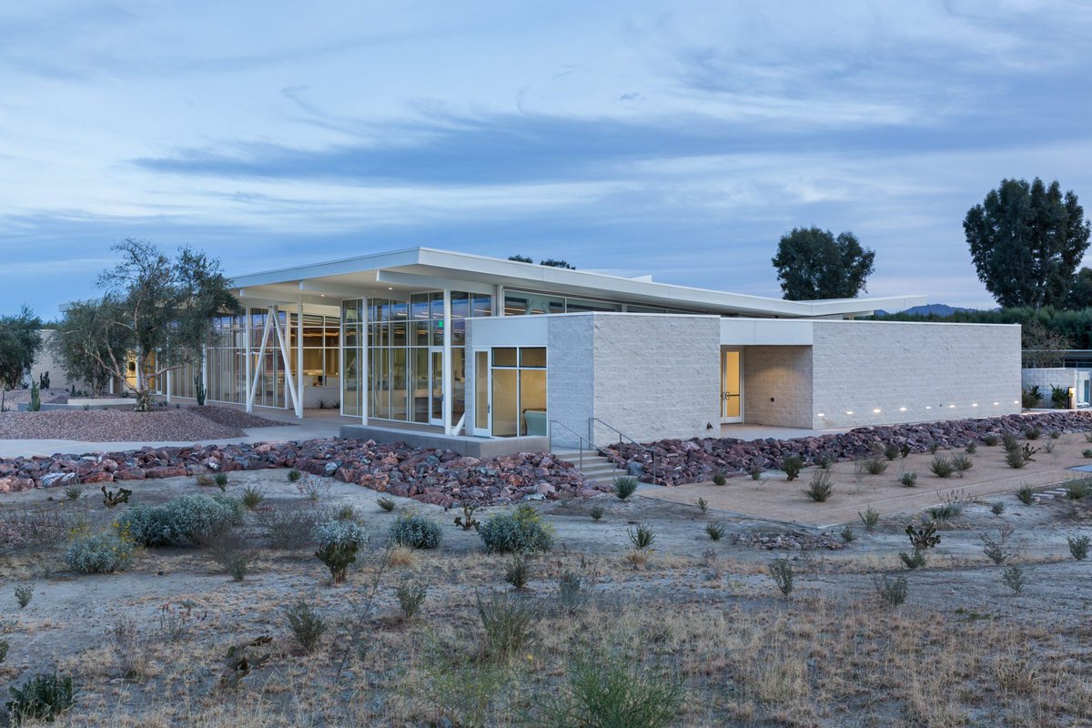 MATTconstructCA's tweet photo. We had the pleasure of working with o2 Architecture on the Sunnylands Center &amp; Gardens in Rancho Mirage. What resulted was an amazing campus that has become a leader in energy-efficient desert design https://t.co/2aebEbHfnT @SunnylandsNews #sustainability #desertdesign https://t.co/yvYxiSqHWK