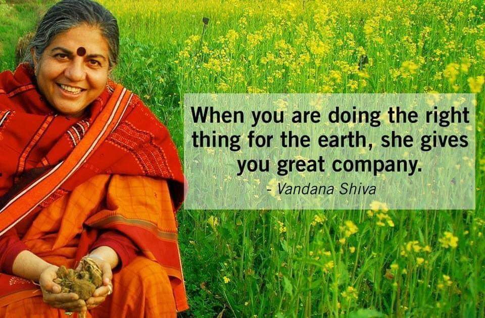Never a truer word spoken! We love you and all the amazing work you do <a href="/drvandanashiva/">Dr. Vandana Shiva</a> ❤🐢🐳♻️🌍🌎🌏 #QueenOfTheEnvironment #environment #plasticpollution #SaveOurPlanet #OnePlanet #SayNoToSingleUsePlastic