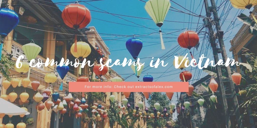 extractsofalex's tweet photo. 6 Common Scams in Vietnam- How to Avoid!
https://t.co/HjKh4AmzOH
@goldenblogsrt @blissbloggers @TEAANDPOST @BloggingBabesRT 
#vietnamtravelblog #Hanoi #Vietnam #travelblog #travelblogger #Asia #backpackerbabes #scammers https://t.co/73UUDfTVTQ
