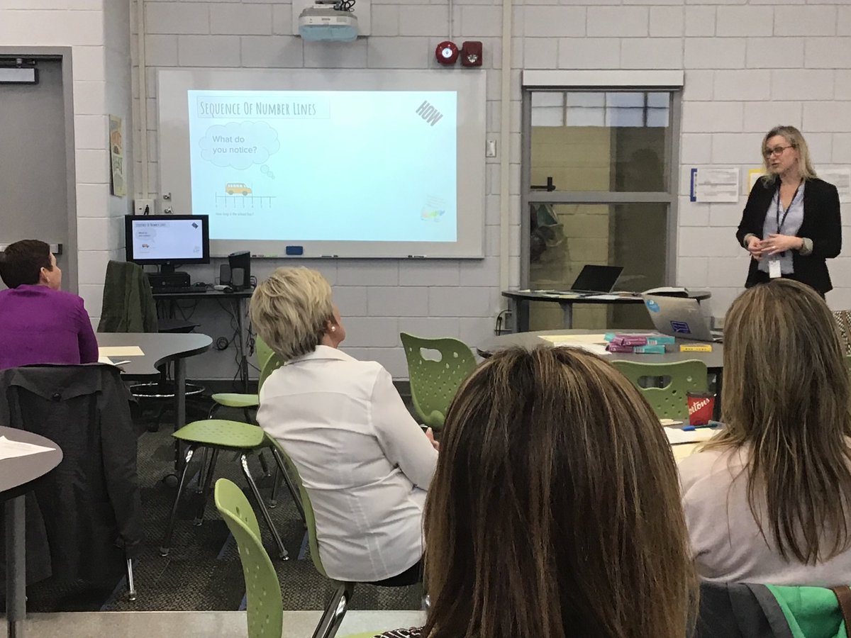 mkjreads's tweet image. Why is the number line important? WCDSB K-1 educators discussing how students build an internal spatial structure of a number line. @WCDSBNewswire #wcdsbmath @degasperis_kim @DucPetra