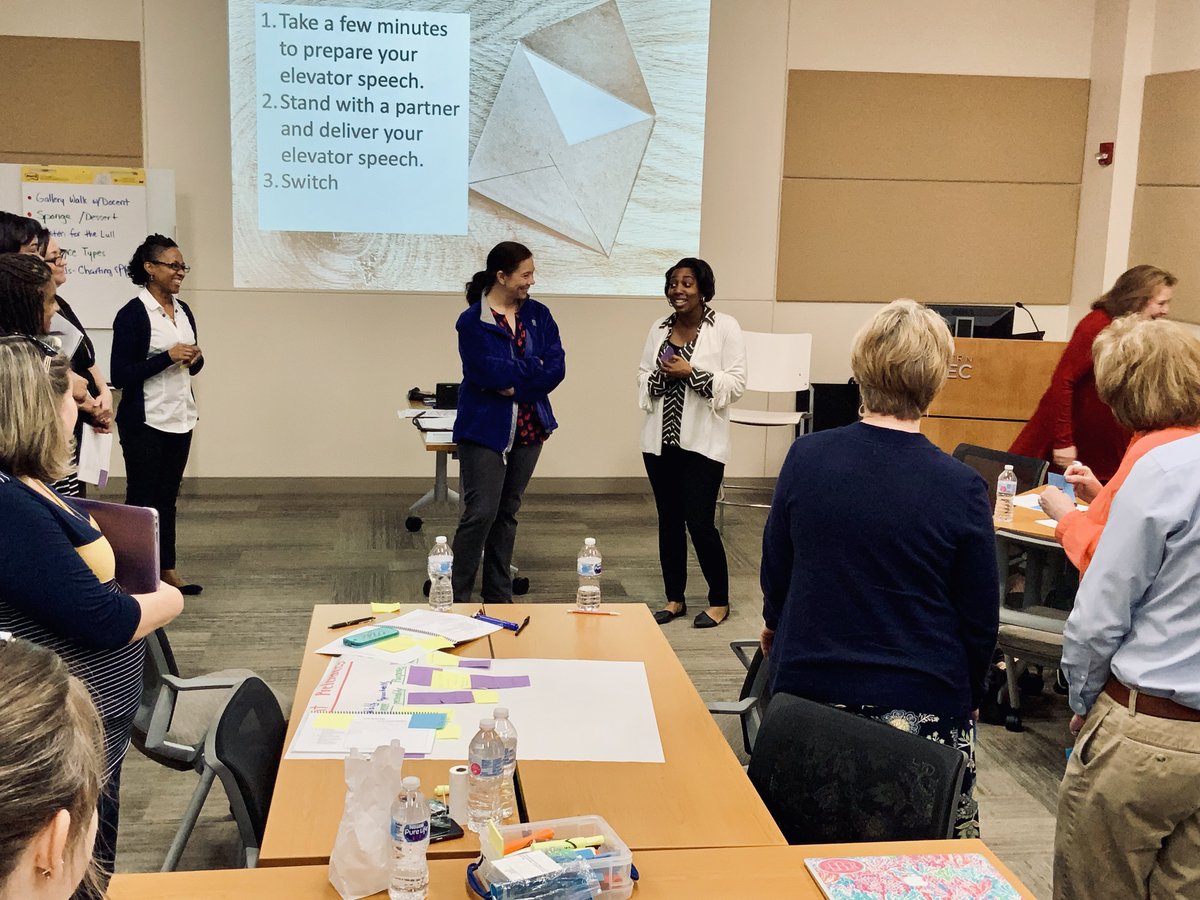 Practice makes perfect learning opportunities in <a href="/PCS_NC/">Pitt County Schools</a> during Presentation Skills with @Think_Collab &amp; @ErosMerola