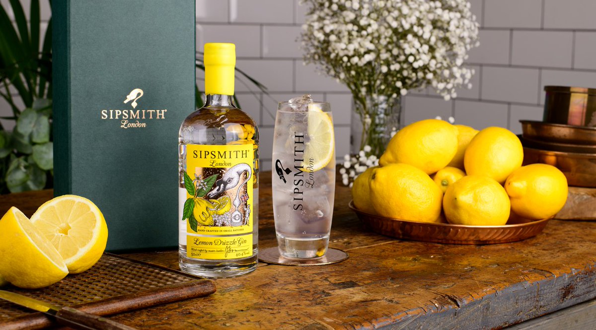 Lemon Drizzle Gin...does it get any better?! 🍋🤤 

Shop Sipsmith on #ReserveCollect before you travel: bit.ly/2FUHyoJ