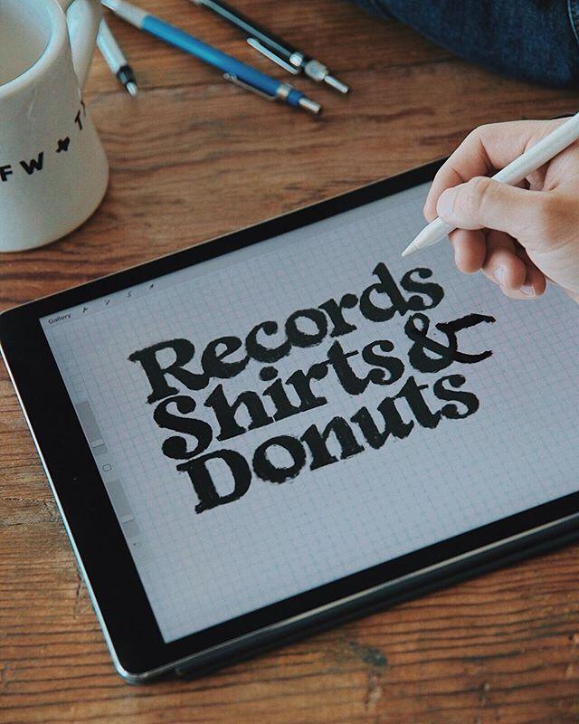 I get hyped ever week Kiefer drops a new video on his youtube series: Records Shirts and Donuts. (I've probably watched episode 4 a hundred times.) You should check it out if you need some Monday creative inspiration 🎹✌️ @kiefdaddysupreme