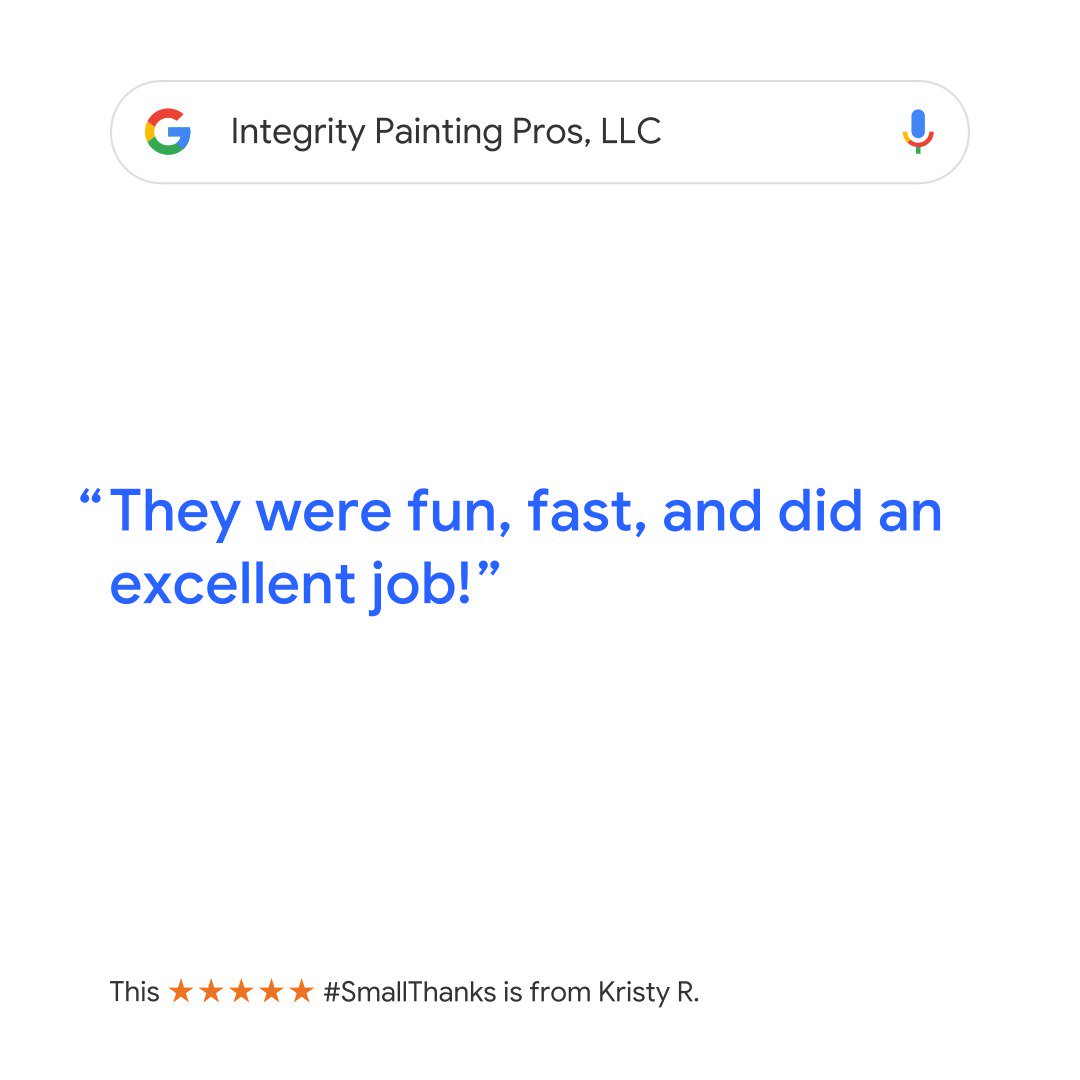 Paint_Integrity's tweet photo. Thank you, Kristy! https://t.co/p8MbAPIIpQ