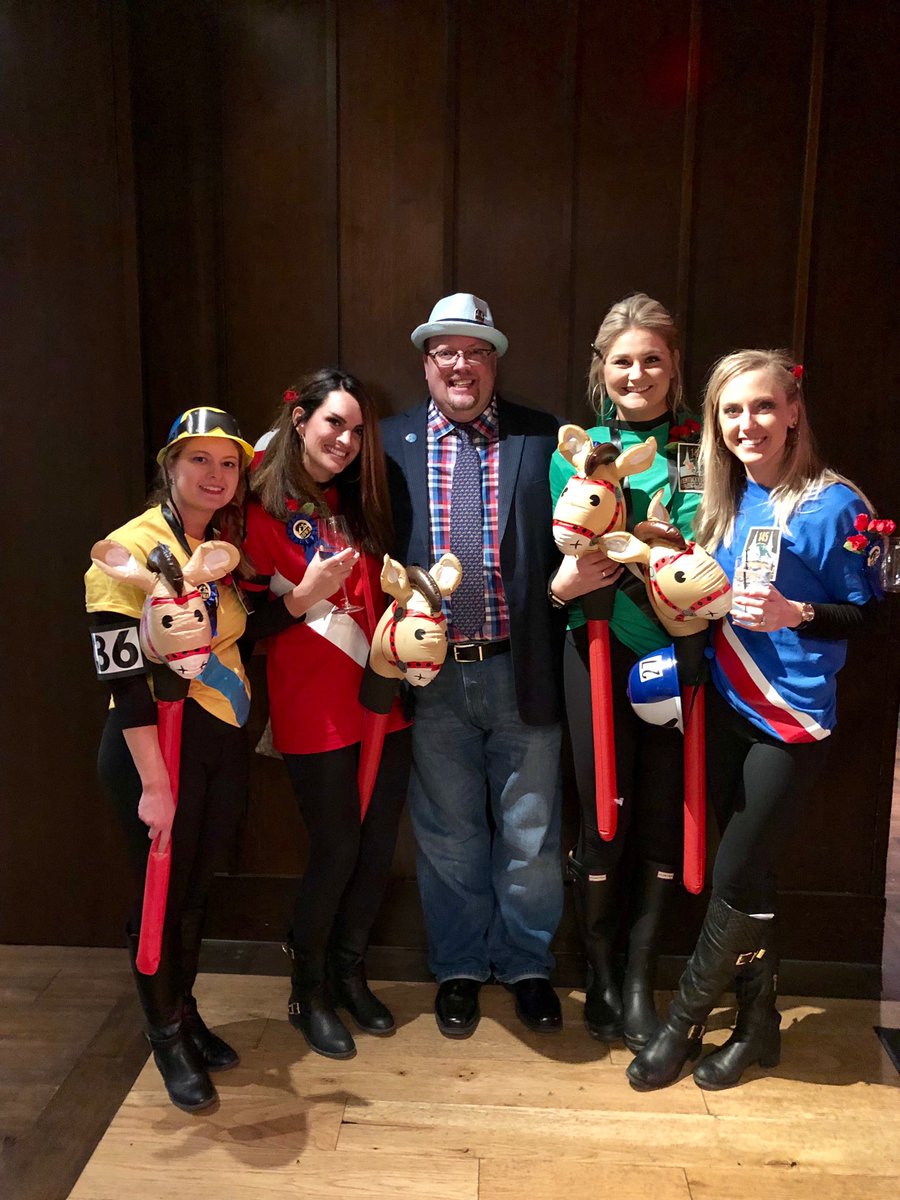 IowaSRNAs's tweet photo. we are the jockeys 🐴🎟 #MYA2019 #kentuckyderbystyle #iowaSRNAs https://t.co/uhKvRJdHRk