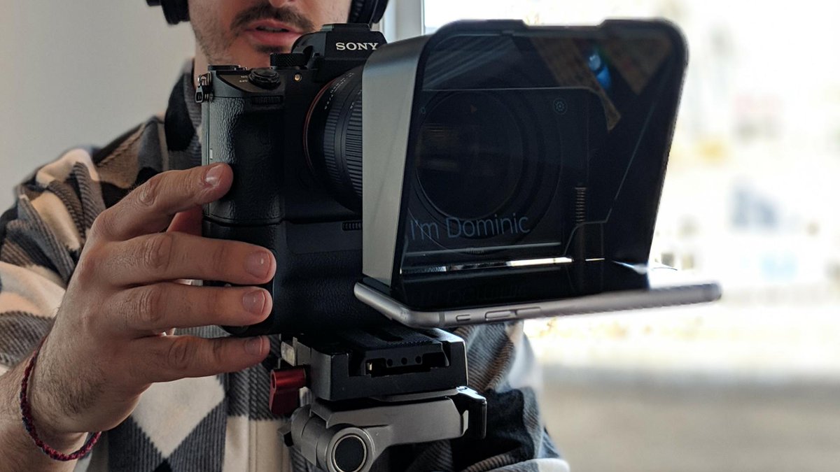 getmvmnt's tweet photo. When we film for social media content we always help our clients prepare. For @lukusdevelopments we had Dom create a script for his 'About us' video, which was then projected onto a teleprompter. This helps us save time and provides accuracy in the messaging. https://t.co/6fwPkCuASC