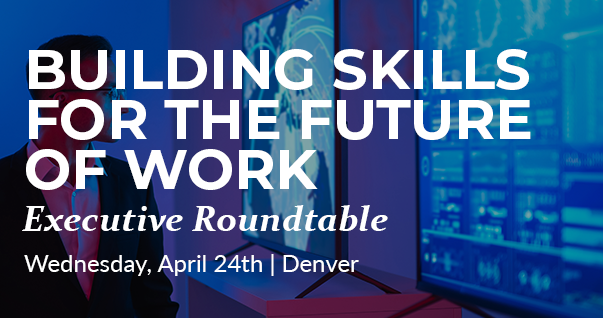 AskSBE's tweet photo. Denver, let's talk #FutureofWork. Join our April roundtable and find out how to equip your people with the right skills to thrive: 
https://t.co/weAEhigpWb https://t.co/7gxDrs6baS
