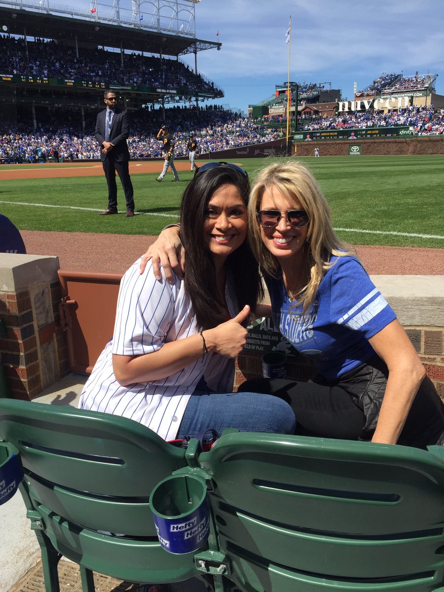 MaiReports's tweet photo. Beautiful day for a @Cubs home opener, AND these are pretty sweet seats thanks to my friend, @thepinkhatguy!😬 My 1st attending & not working!😬😬 If you're around Section 30 Row 1 Seat 1, stop by & say hello!😊 #gocubsgo #letsgocubs #cubspirates #homeopener #chicago ❤❤ https://t.co/L3lwYj1cNj