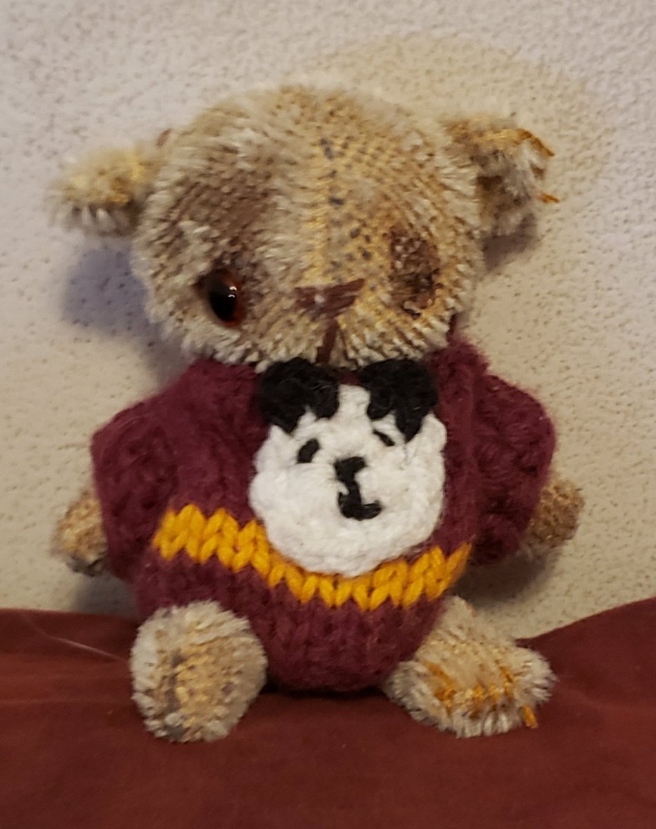 I do LOVE my panda jumper. Colby teases me because I never want to take it off!! #FurryTails <a href="/IamDieselBear/">Diesel Bear</a> <a href="/reddy1408/">Reddy Teddy</a>