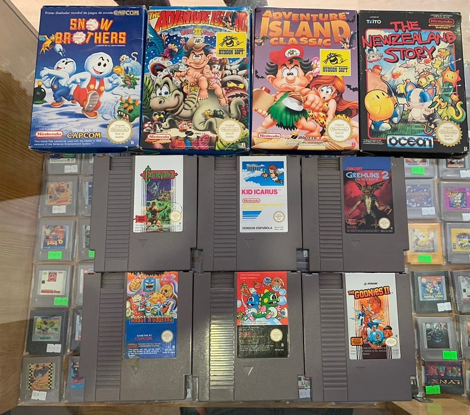 pixel_mundo's tweet photo. Como empezamos la semana... #nes #mastersystem #megadrive #wonderswan #makimura #ps1 #RETROGAMING #retrogaminglife #instagamers #mundopixel https://t.co/ZSg4QfKCjT