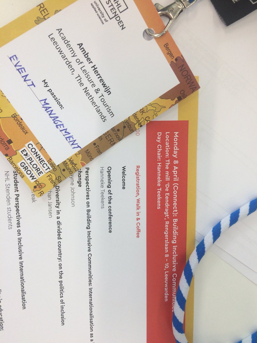 aherrewijn's tweet photo. Greatly inspired at our #InternationalConference @nhlstenden. #Internationaleducation. Loving Thailand campus site #EventManagement colleague Puja https://t.co/r3Md241Anr