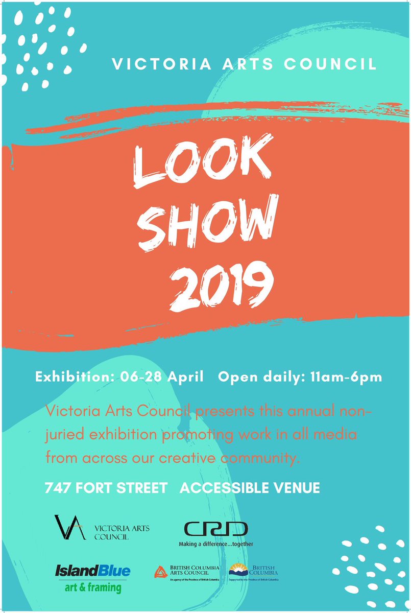 The return of the Victoria Arts Council's most anticipated event each year -- LOOK SHOW 2019 is taking place - Details here ow.ly/liPK50pu2PI #ArtsVictoria
.
#livevictoria #victoriabc #yyj #yyjart #yyjevents #vancouverisland #artshow