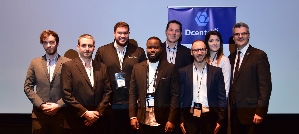 J'ai eu l'honneur de participer à l'événement <a href="/dcentriq/">DcentriQ</a>, présenté par <a href="/BlockchainHubQc/">Blockchain Hub Québec</a> et se tenant aujourd'hui dans le cadre de la @SemainenumeriQC! 
Il est fort agréable de constater tout l'intérêt que suscitent ces technologies encore méconnues!
#TransfoNumQc #SNQC19 #SNQC