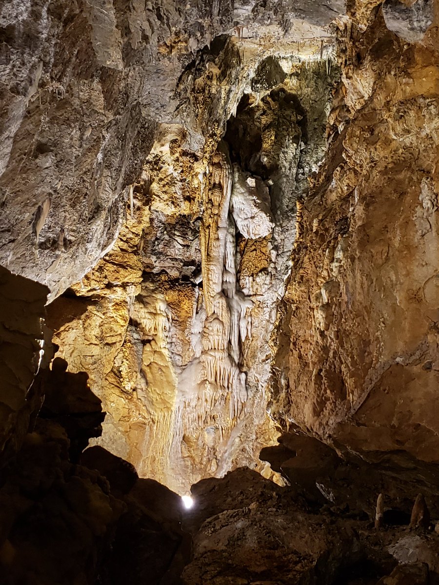 JasinskiSe's tweet photo. Beautiful formations in @CrystalCavePA near Kutztown, PA, caves are quite amazing, but they are easily destroyed and we must protect them https://t.co/Cl16oQxGNv