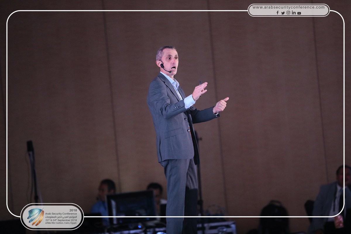 ArabConf's tweet photo. Dr. Ayman El hajjar (@AymanZeH) during his session "Smart Cities and IOT-The Pursuit to preserve our autonomy" at Arab Security Conference 2018.
To see the Session, kindly visit the following link: https://t.co/hrmhWCwcOE
#arab_security_conference
#arabsecurityconference
#asc2018 https://t.co/15R7dqEF1J