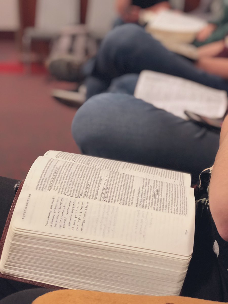 WKU_OpenBible's tweet photo. Do you have plans tomorrow night at 7:30? Why not come join us for a bible study? Well will be meeting in DSU room 3006 to study chapter 8 of Ecclesiastes. It’s going to be a great study! See you all tomorrow night 📖 #WKUOpenBible https://t.co/knIJMrYU4D