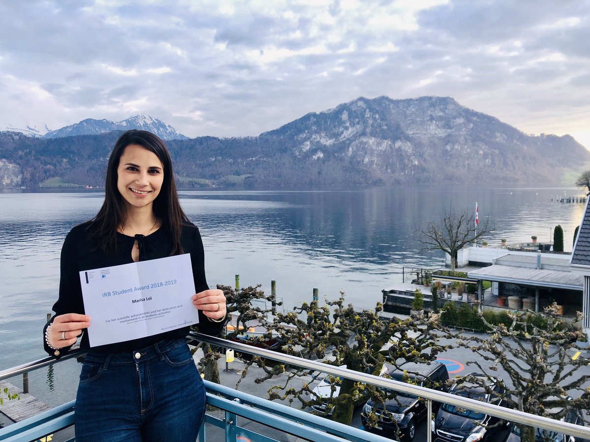 MolinariLab's tweet photo. Great mERit to our #PhDstudent @Marisa_Loi_  that won this sUPReme prize! #IRBStudentaward #IRB #IRBRetreat #WomenInScience #ER #UPR #ERphagy #ER_literature https://t.co/wfEO2Y1UUu