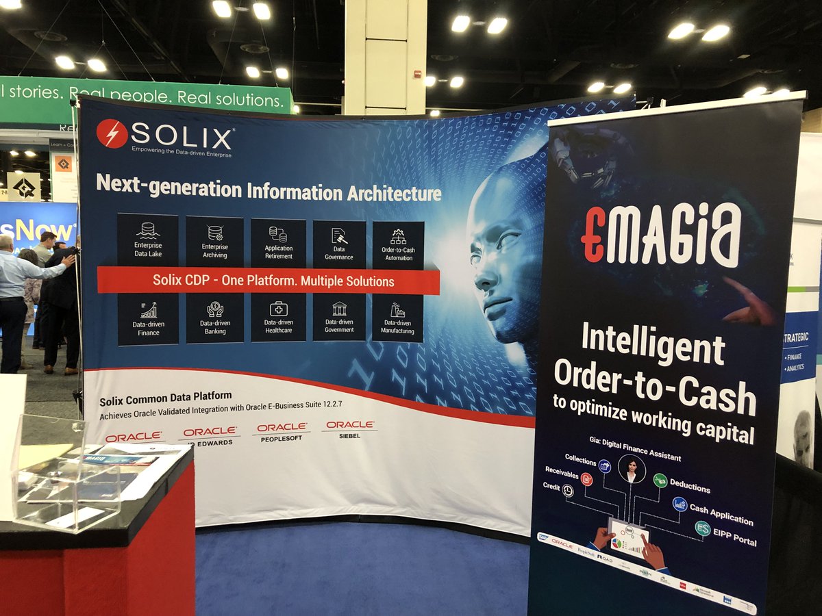 AlexandriaGarry's tweet photo. Visit @solixbigdata booth # 550 at #ctx19! Also, don't forget to swing by our the Founders Suite for drinks, snacks and networking at La Quinta! (5-min walk from the convention center) https://t.co/LCljLlowlc
