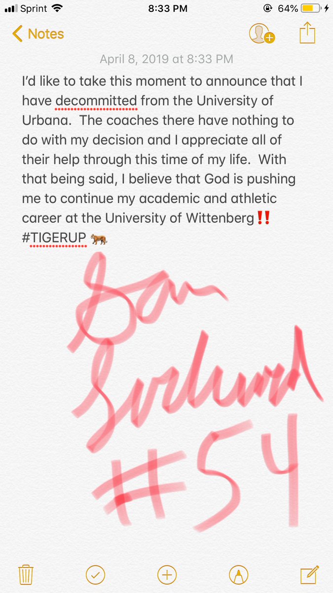 samlock23's tweet image. I feel like I have made the best and most fitting decision for me and my future... GO TIGERS‼️🐅 @coachsmitherman  @CoachFincham  @WittFootball  @xeniabucsfb  @XeniaAthletics