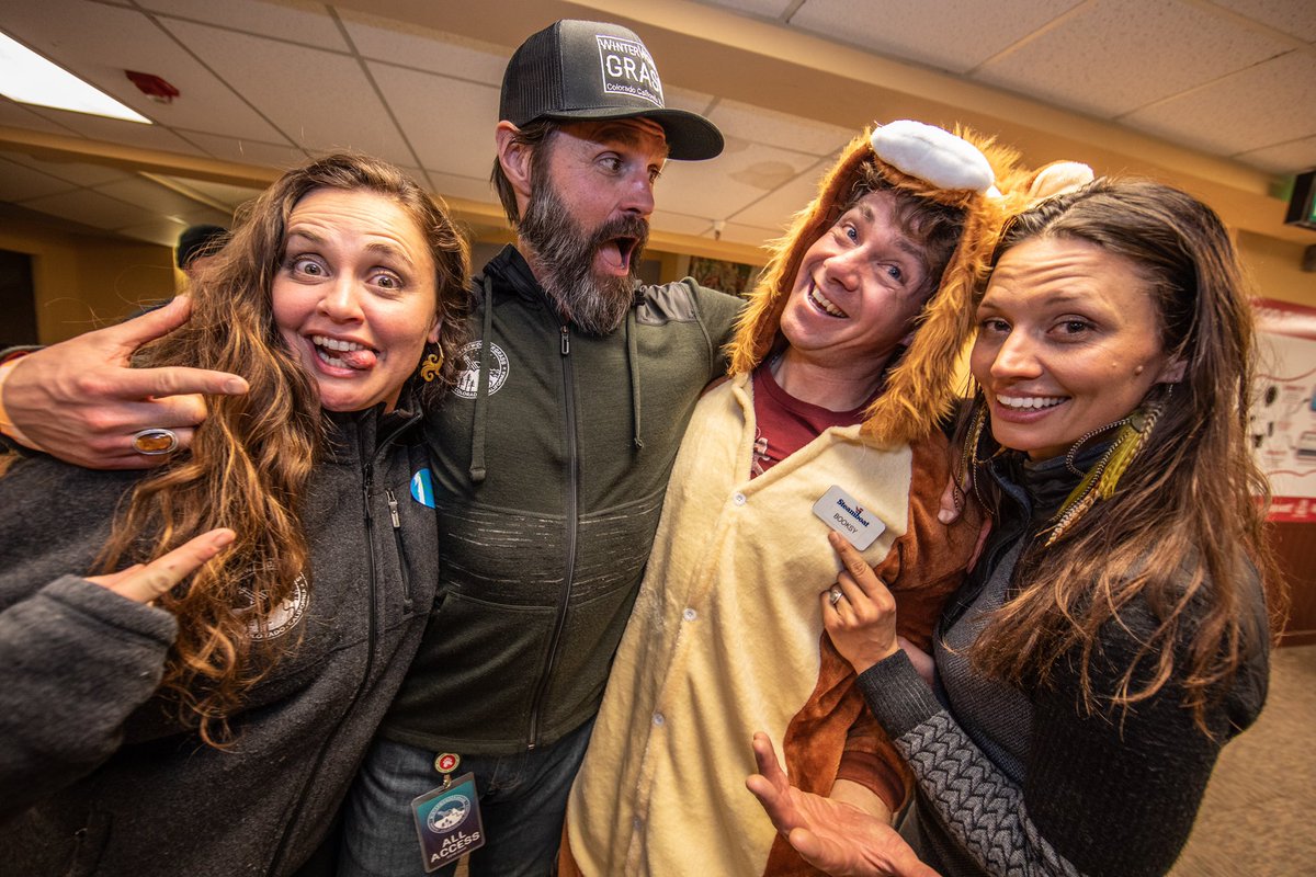 WWGfestival's tweet photo. In case you didn’t hear, Boosky passed his background checks! Good hiring, @skisteamboat! #winterwondergrass #wwgsteamboat #howdoyouwondergrass https://t.co/dEc9qhDDhO