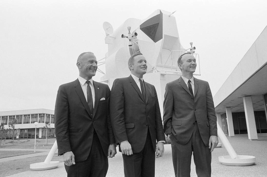 Who are those handsome looking fellows? #Apollo11