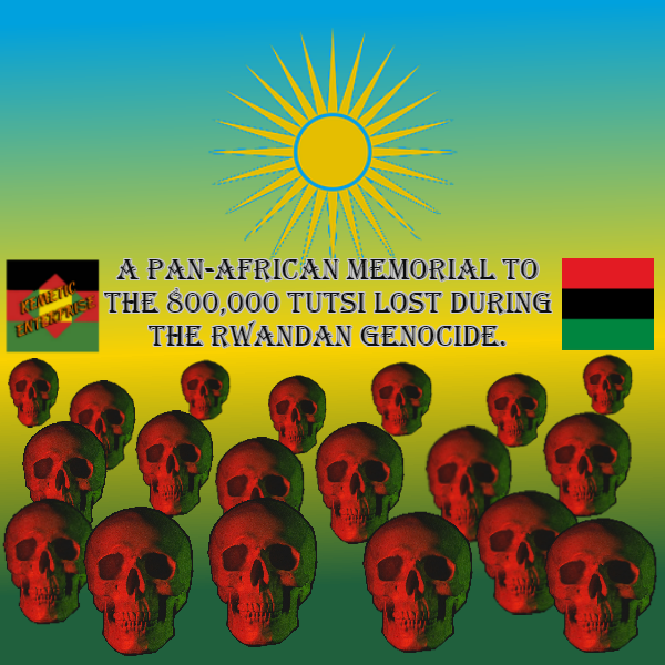 Kemetic_ENT's tweet photo. https://t.co/Y62RWgPGdZ
Kemetic Enterprise gives a #PanAfrican memory to the #TUTSIS lost in the #RwandanGenocide. A very sad moment in history. May such a tragedy never happen again in the great nation of Rwanda.
#Rwanda #GlobalBlackUnity โ๐พโ๐ฟโ๐ฝ https://t.co/fGH3VcM2K7
