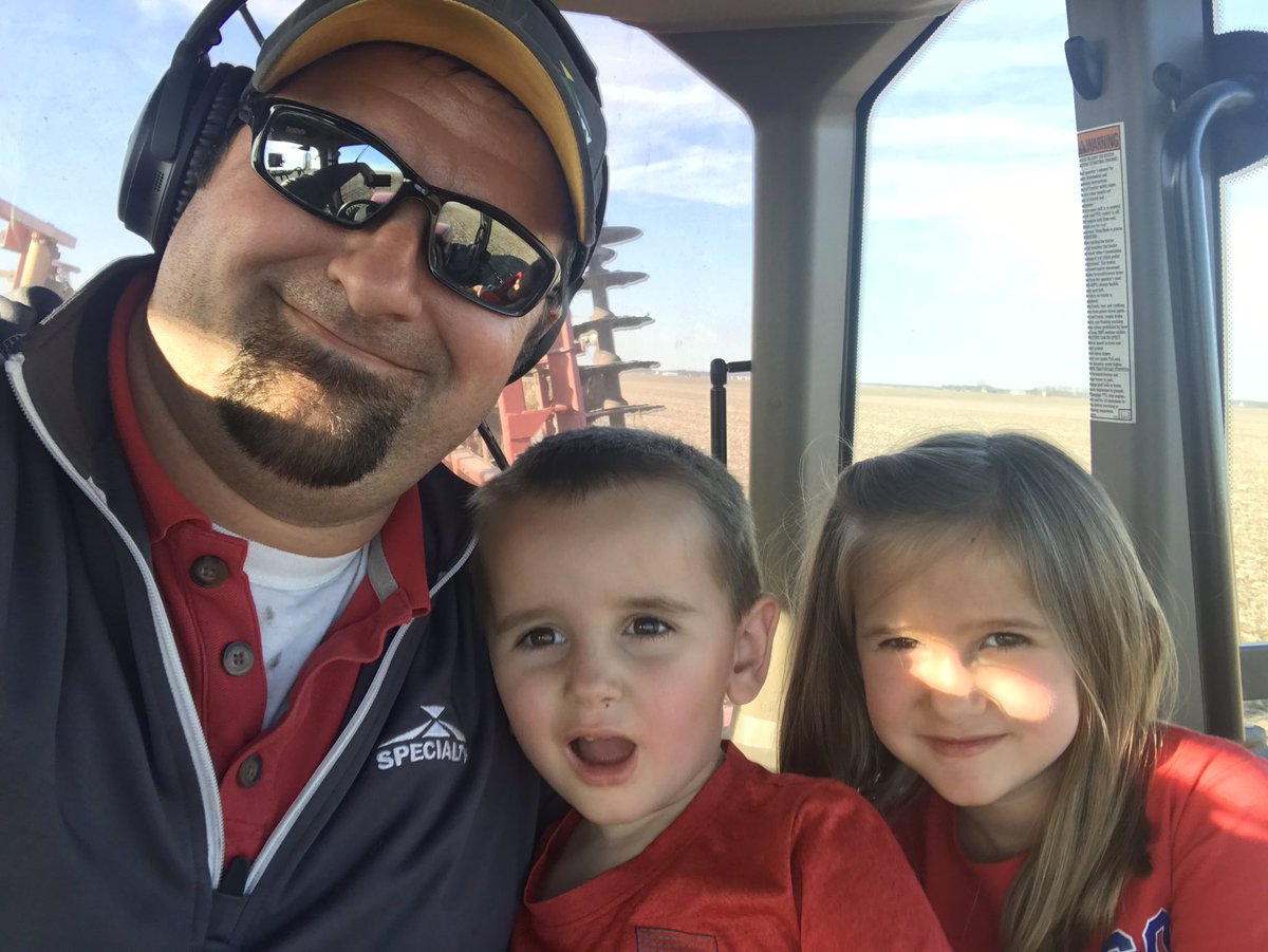 What was supposed to be a quiet evening at home with the two youngest kiddos ended up in a tractor trying to contain a controlled field burn that became uncontrolled #plant19
