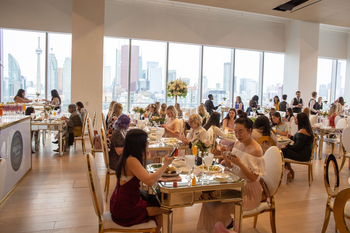 Pres_Gourmet's tweet photo. The first annual @TObridalbrunch was a huge success! Heartfelt thanks to all the brunch babes who joined us for our pop-up Brunch Café at @globeandmailctr, it was an absolute dream to serve each one of you. Stay tuned for more photos of Toronto’s premiere brunch and bridal event. https://t.co/VALGTvsQqk
