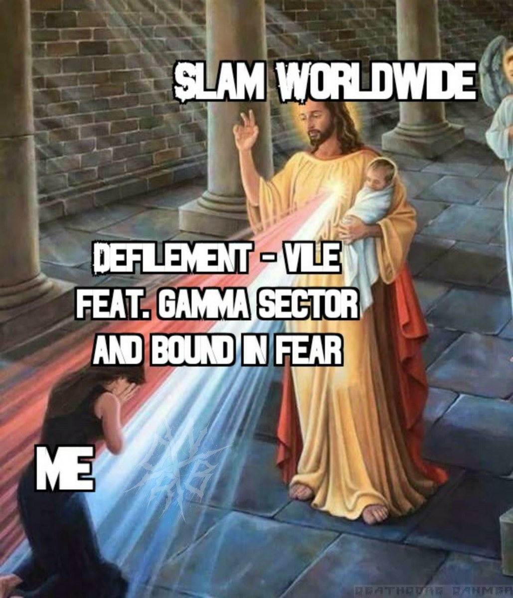 NotDeathcoreBut's tweet photo. Fucking #blessed thank you @slam_worldwide 💚 https://t.co/G5uiqnyzTv