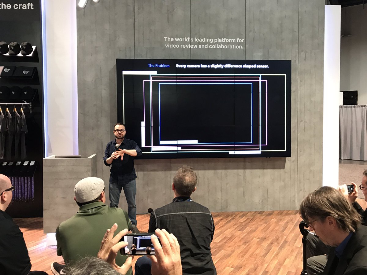 chrisatlatenite's tweet photo. You had me at “Easy Maths” @michael_cioni - amazing presentation! Bring on the #UniversalSensor https://t.co/WUy4tuIEw4