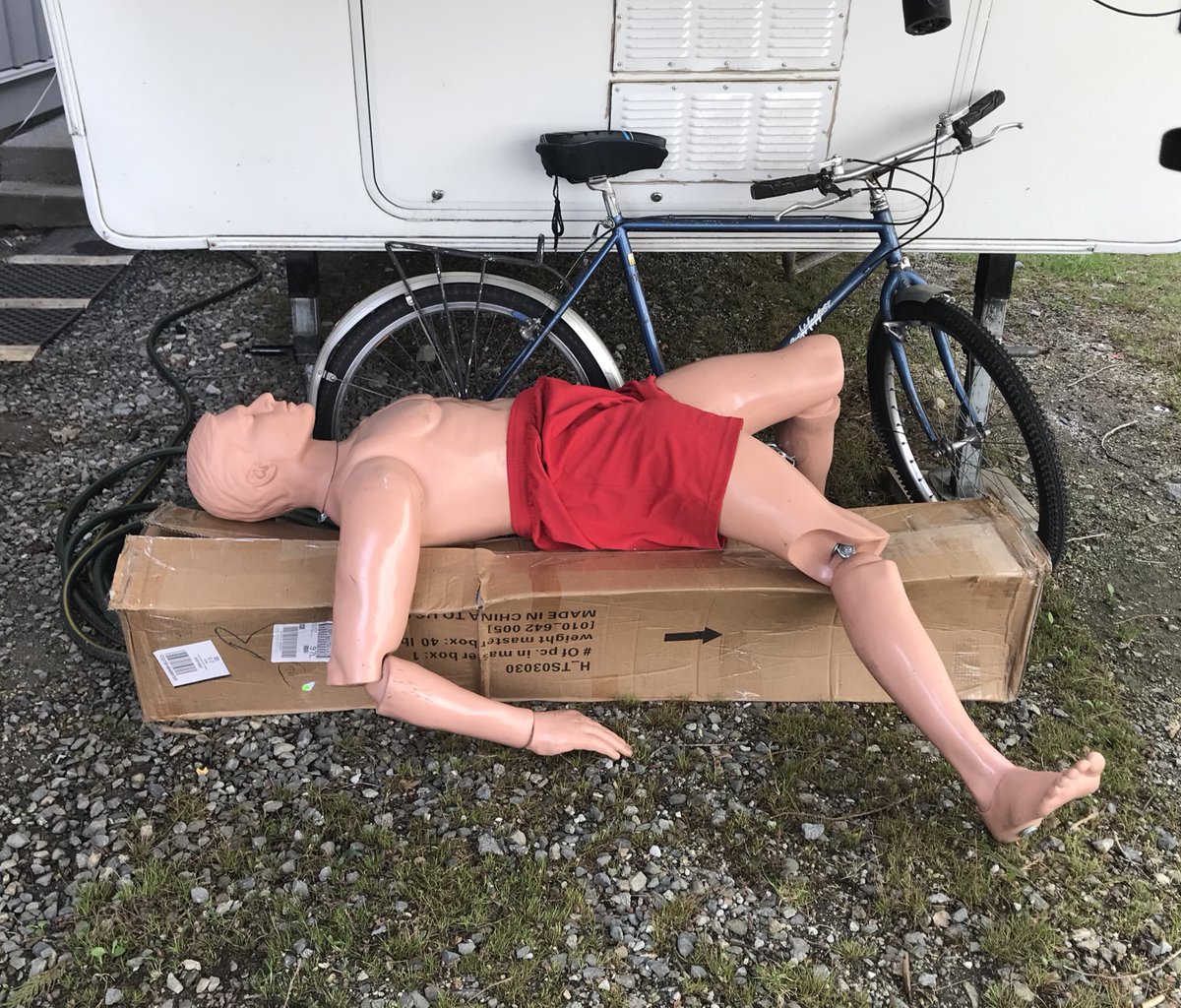 Randy tried so hard to start biking and shed a few pounds this off season.  Unfortunately he’s sad to announce that it didn’t happen as he kept falling off the darn bike. #FireFit #FitterFasterStronger  #FireFitFamily