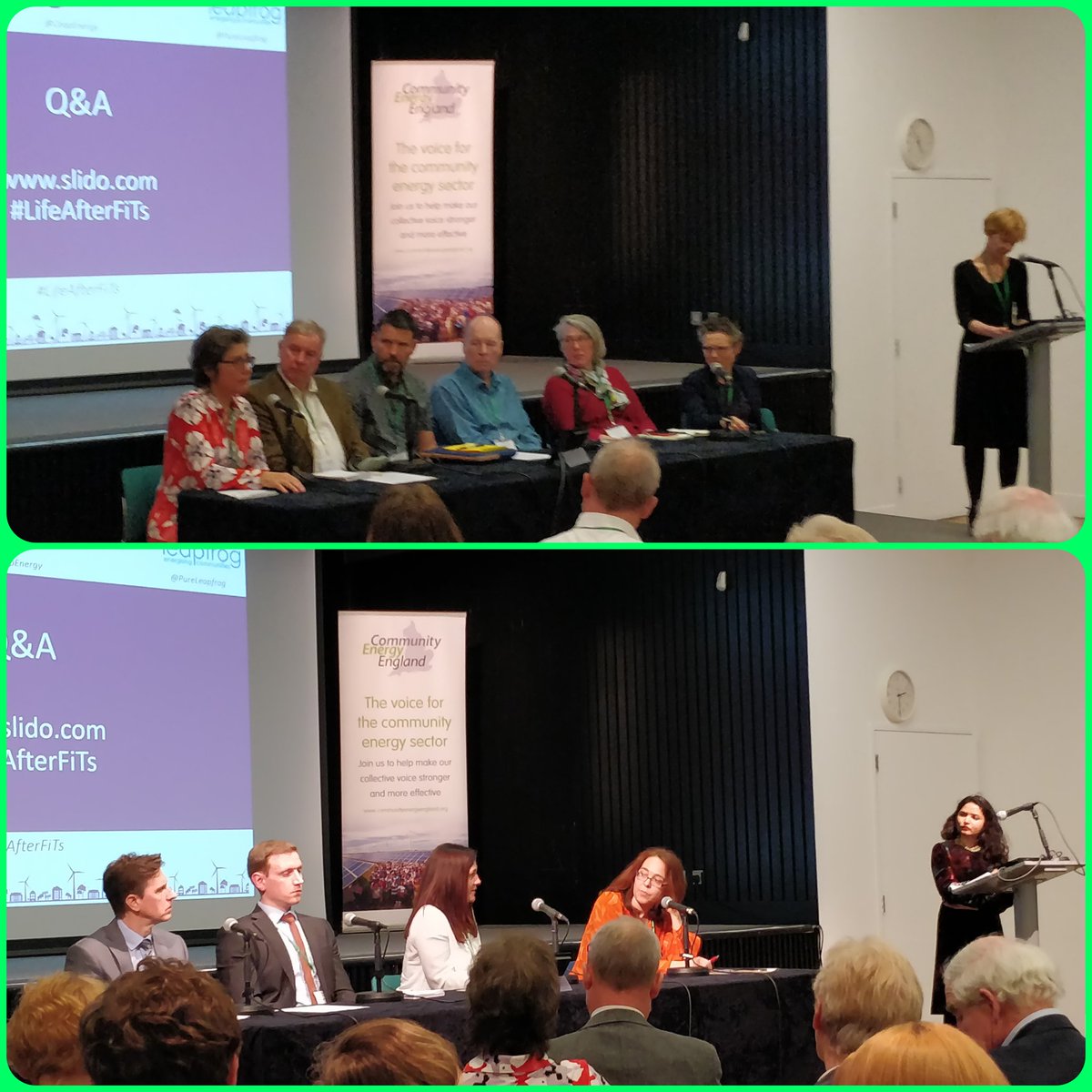 Comm1nrg's tweet photo. We're v.thankful to all the speakers who shared their sage insights &amp; experiences at #LifeAfterFiTs, &amp; to @CoopEnergy &amp; @pureleapfrog for helping make it happen. An overarching theme seemed to be #CommunityEnergy works best when we work together... &amp; wow did that happen today! https://t.co/t4vdwo1sj4