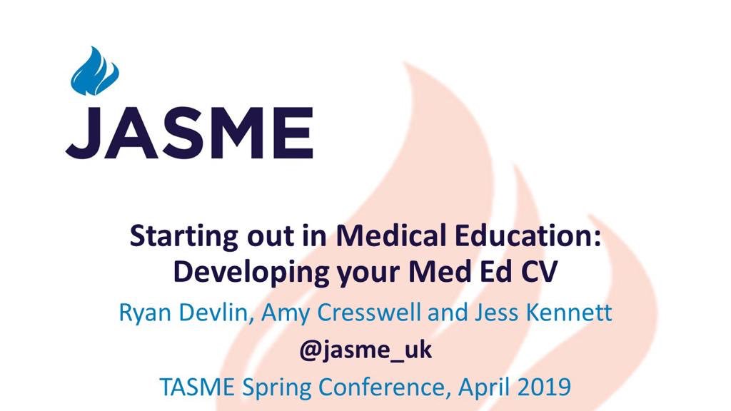 jasme_uk's tweet photo. we are buzzing to see you all at #TASME19 @NewcastleMedSch @tasme_uk Saturday 13th April. Who else will be there? Come along and see us (TASME’s younger sibling) do our thing workshopping. For more info, visit: https://t.co/Ej5fuM7Ue4… #juniormedicaleducators https://t.co/Khl0g63J1w