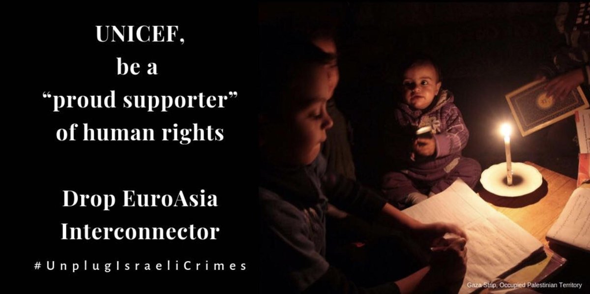 Afbeeldingsresultaat voor Tell UNICEF: Don’t plug into Israel’s war crimes