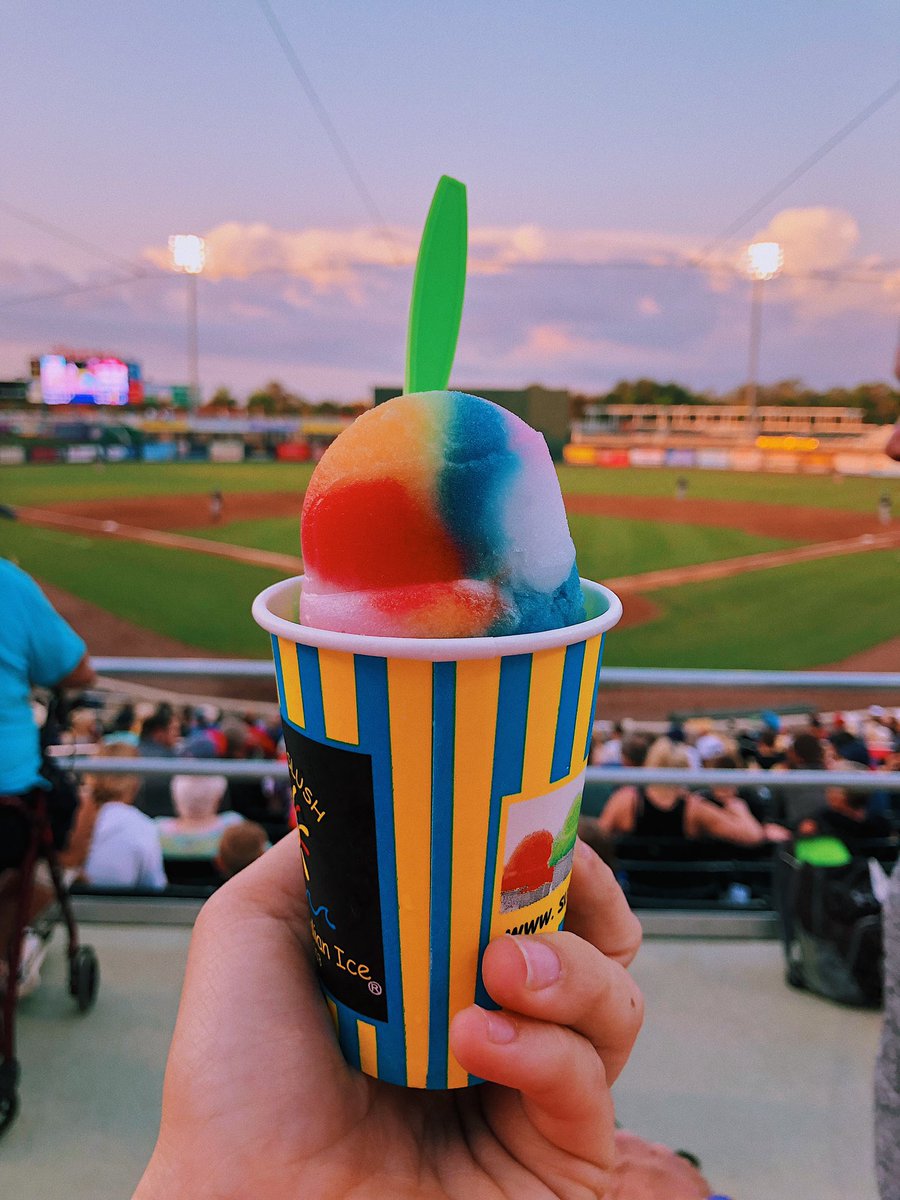 FmSlush's tweet photo. @MiracleBaseball fans - cool off this home stand with our Italian ice as you watch MLB’s future stars take the field! Our Italian ice is not syrup poured on top of crushed ice - it has a wonderfully smooth texture, with the flavor infused into the ice and scooped for you! https://t.co/aNpbA55Lta