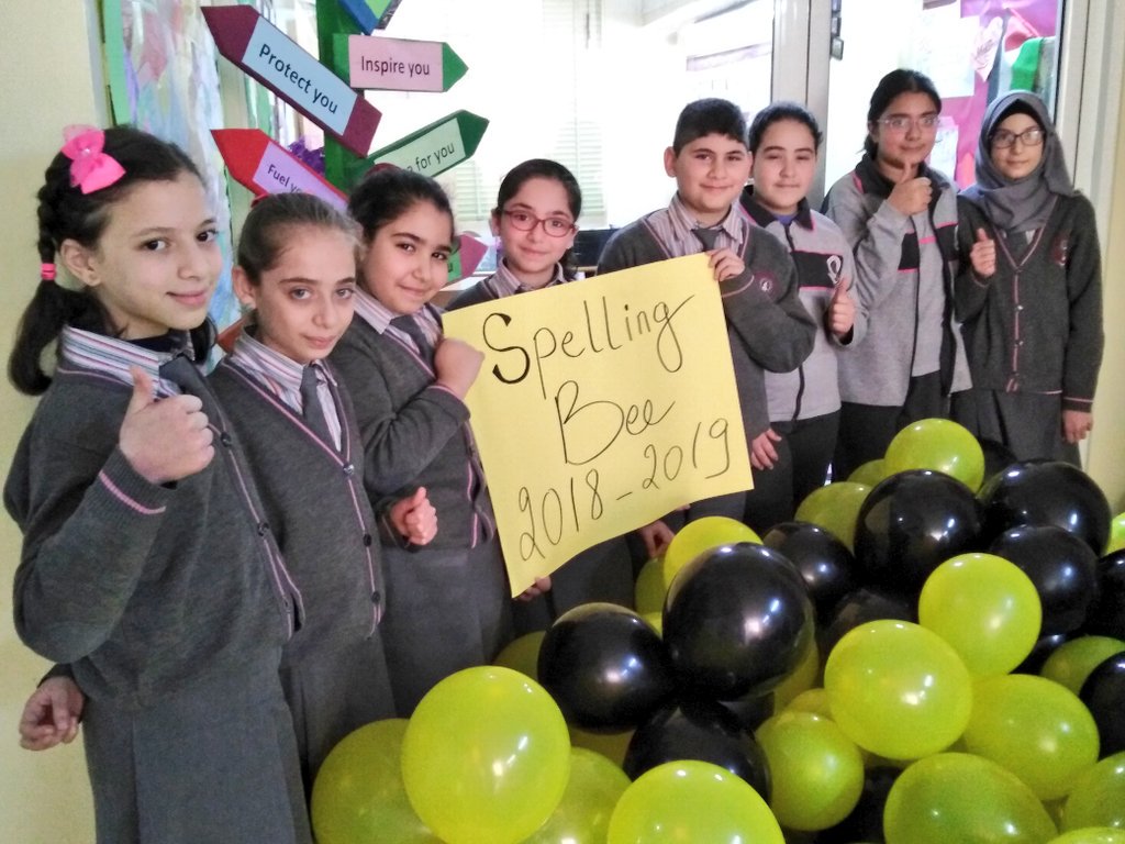 AhmedFakkih's tweet photo. Here we go...
Our super bees are ready.
#Spelling_Bee_Competition #Grade_5
@makaishaschool https://t.co/Z35vZr2iUF