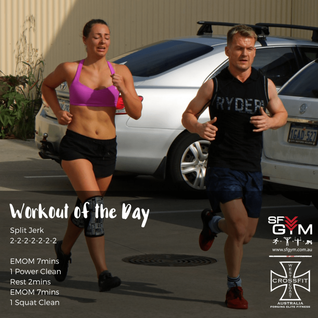 Workout of the Day, Tuesday 9th April 2019 sfgym.com.au/workout-of-the…